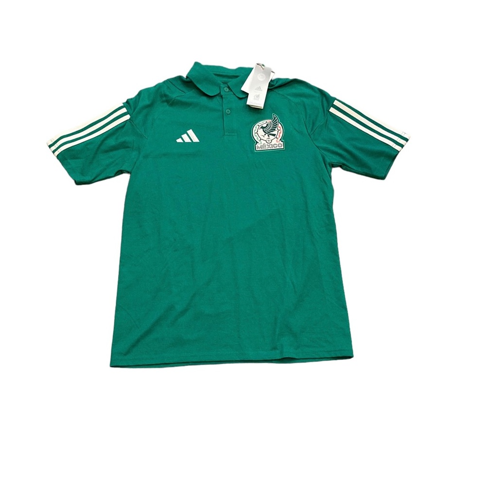Mexico‎ Soccer Futbol Adidas Men’s Polo Shirt Small
